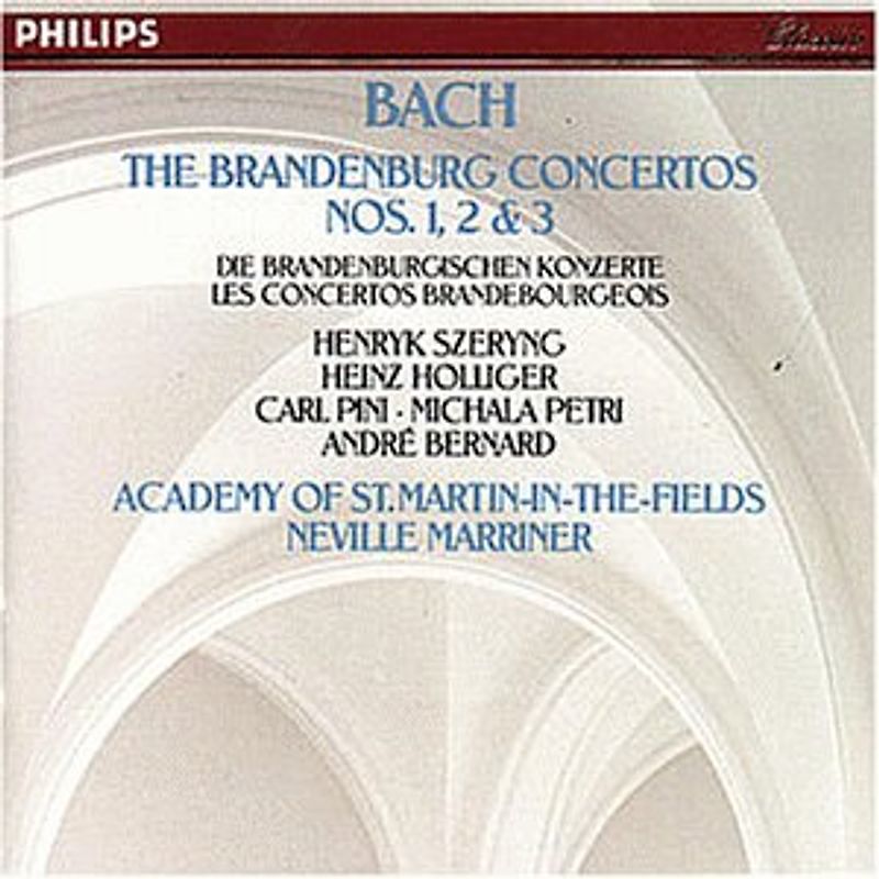 Neville Marriner - Brandenburgische Konzerte 1-3