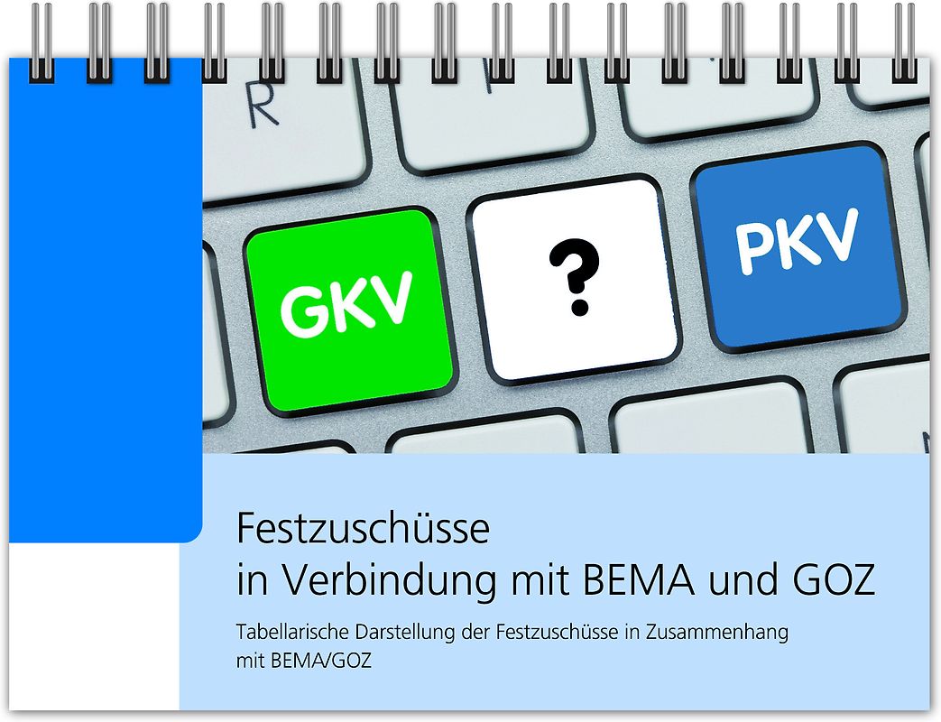 Festzuschüsse in Verbindung mit BEMA und GOZ