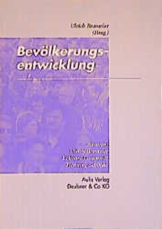 Bevölkerungsentwicklung