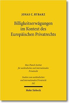 Billigkeitserwägungen im Kontext des Europäischen Privatrechts