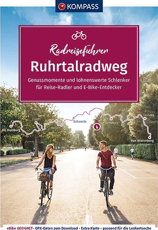 KOMPASS Radreiseführer Ruhrtalradweg