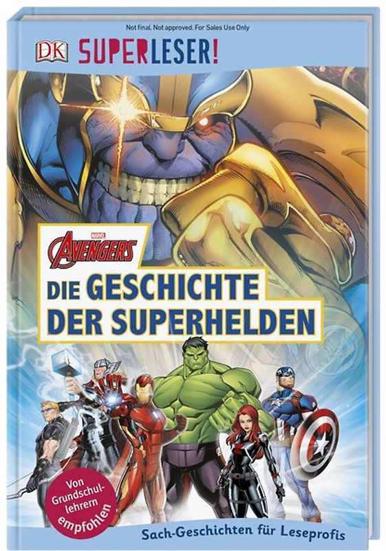 SUPERLESER! MARVEL Avengers Die Geschichte der Superhelden