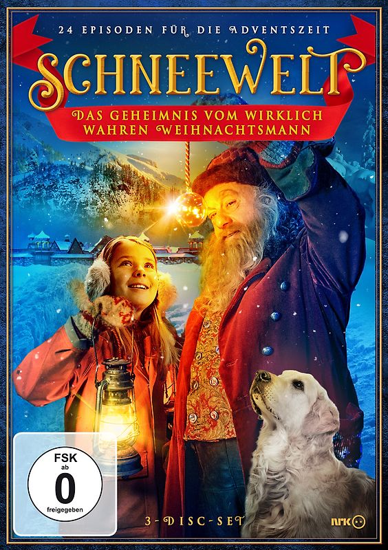 Schneewelt - Das Geheimnis vom wirklich wahren Weihnachtsmann [3 DVDs] DVD