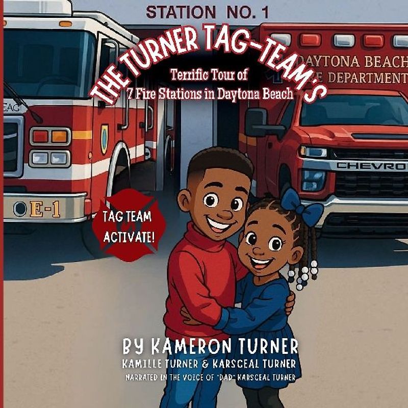 Turner Tag Team's Terrific Tour of 7 Fire Stations in Daytona Beach