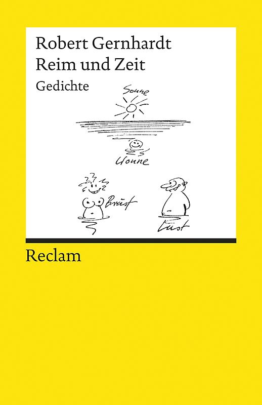 Reim und Zeit. Gedichte. Mit einem Nachwort des Autors