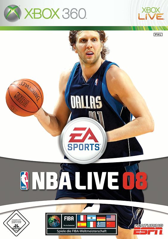 NBA Live 08 Xbox 360