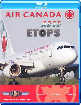 Air Canada - Airbus A319 ETOPS to London Heathrow Blu-ray Disc