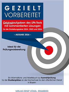 Gezielt vorbereitet - Originalaufgaben des LPA-Tests mit kommentierten Lösungen - Ideal für die Prüfungsvorbereitung
