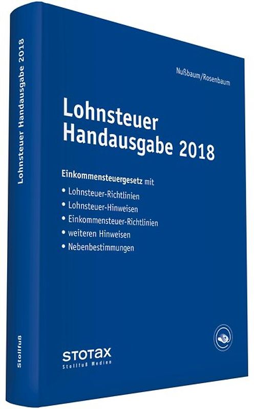 Lohnsteuer Handausgabe 2018