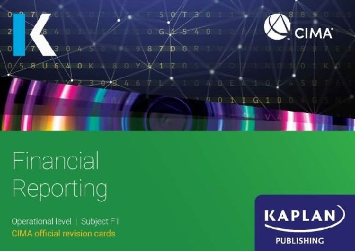 F1 FINANCIAL REPORTING - REVISION CARDS