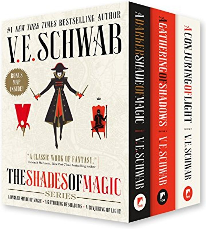 The Shades of Magic: A Darker Shade of Magic, a Gathering of Shadows, a Conjuring of Light (The Shades of Magic, 1-3)