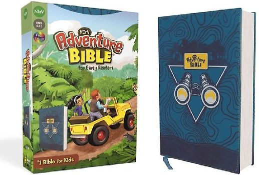 Nirv, Adventure Bible for Early Readers, Leathersoft, Blue, Full Color
