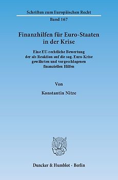 Finanzhilfen für Euro-Staaten in der Krise.