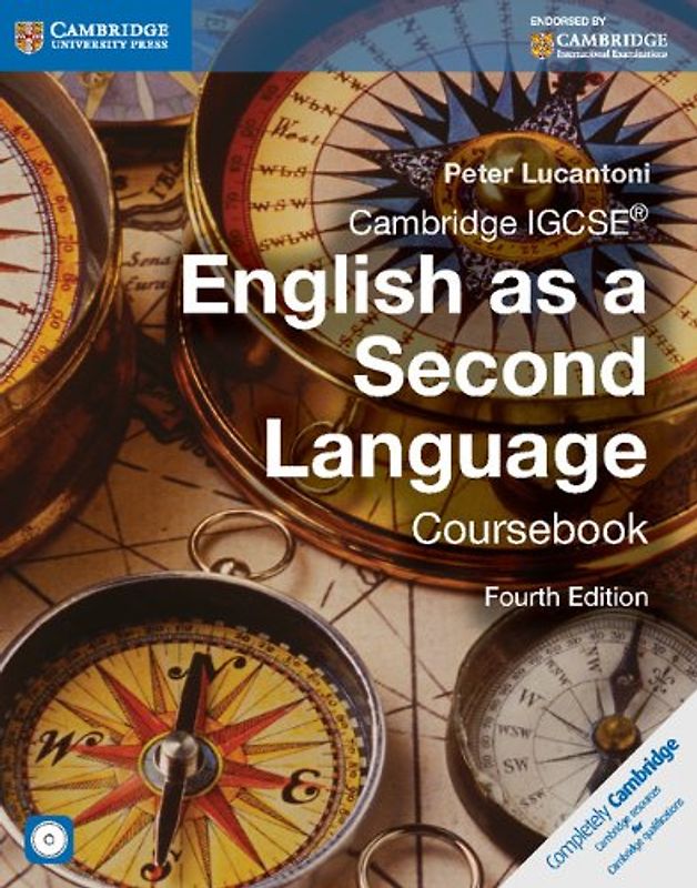 Cambridge IGCSE English as a Second Language Coursebook with Audio CD (Cambridge International Examinations) - Lucantoni, Peter