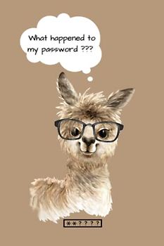 Alpaca Password Book | Password/Contact Book | Alphabetical Password Tracker: Internet Log Book To Organize Your Website Passwords In One Secure Convenient Place