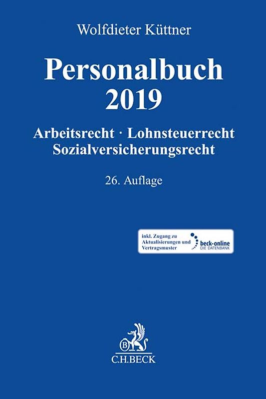 Personalbuch 2019