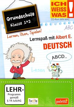 Ich weiss was!: Deutsch - Grundschule Klasse 1 und 2 - Lernspaß mit Albert E. PC Spiele