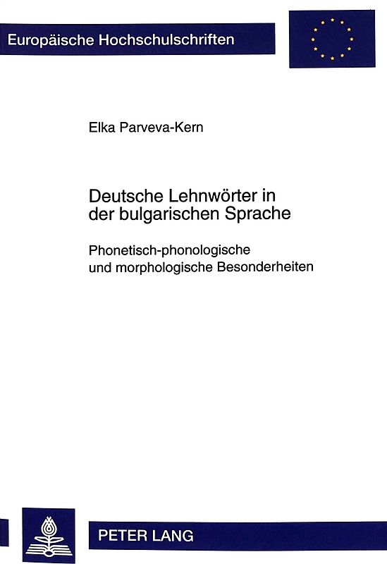 Deutsche Lehnwörter in der bulgarischen Sprache