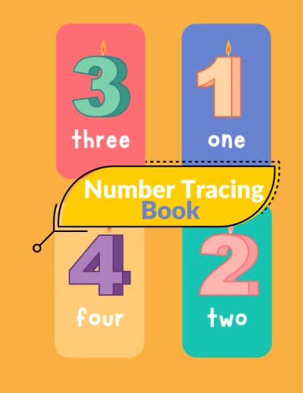 Number Tracing Journal: Pre-School Activity Book