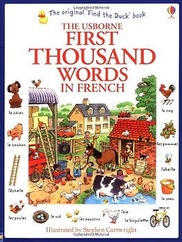 First Thousand Words in French (Usborne First Thousand Words) - Amery, Heather