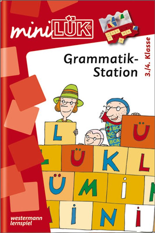 miniLÜK-Übungshefte / miniLÜK. Deutsch / 3./4. Klasse - Deutsch: Grammatikstation