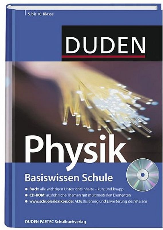 Basiswissen Schule – Physik 5. Klasse bis 10. Klasse
