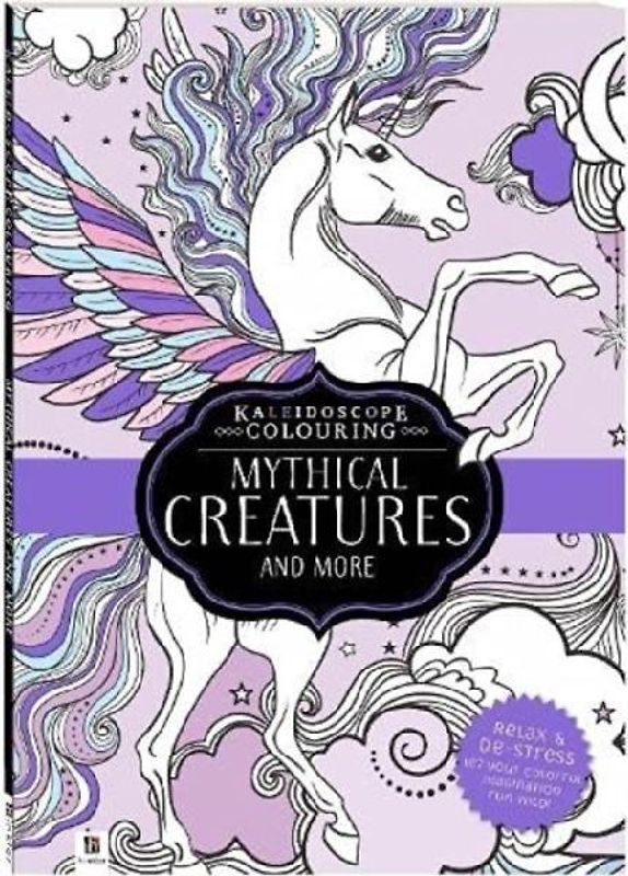 Kaleidoscope Colouring: Mythical Creatures and More