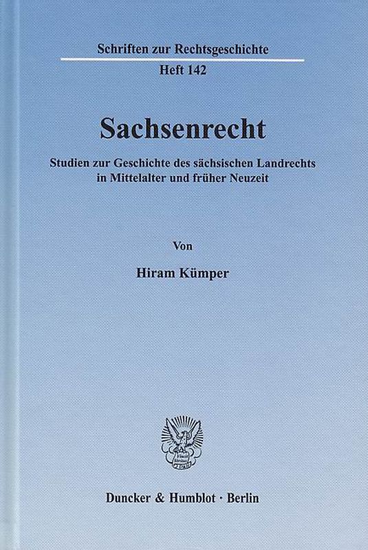 Sachsenrecht.
