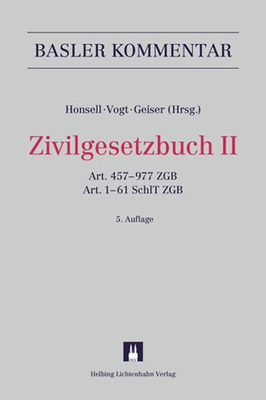 Zivilgesetzbuch II