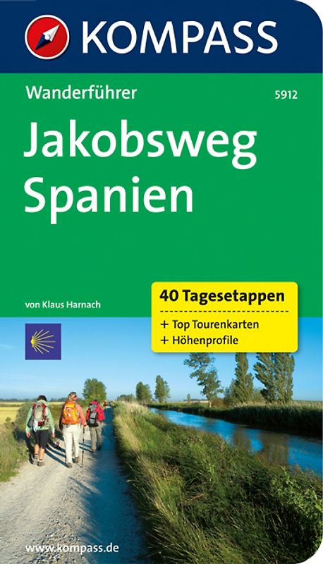 KOMPASS Wanderführer Jakobsweg Spanien