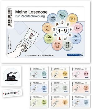 Meine Lesedosen 1-9 zur Rechtschreibung
