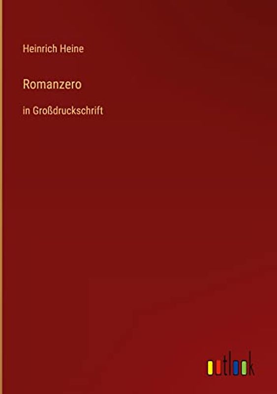 Romanzero: in Großdruckschrift