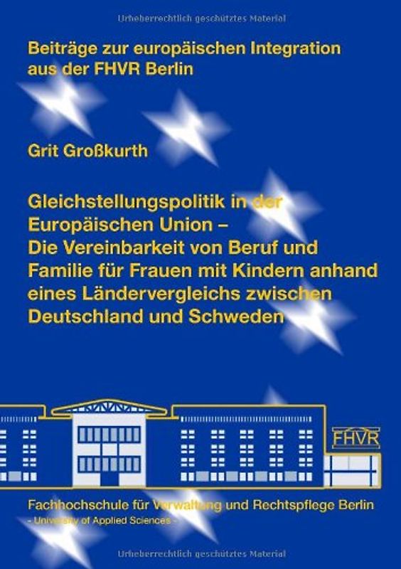Die Gleichstellungspolitik in der Europäischen Union
