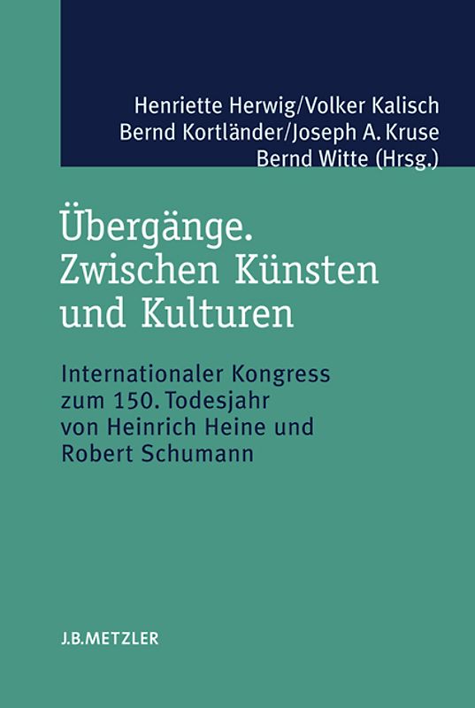 Übergänge. Zwischen Künsten und Kulturen
