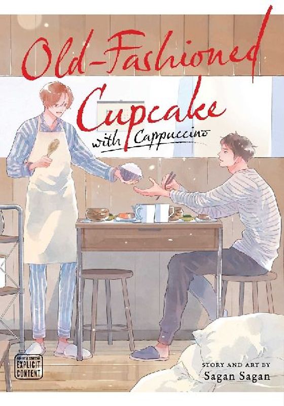 Old-Fashioned Cupcake with Cappuccino