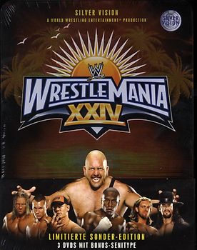 WWE - Wrestlemania 24 (3 DVDs, limitierte Tinbox) DVD