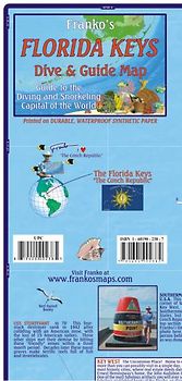 Florida Keys Guide Map and Fishcard