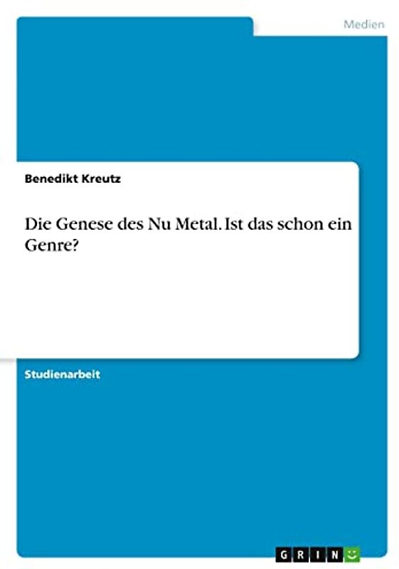 Die Genese des Nu Metal. Ist das schon ein Genre?