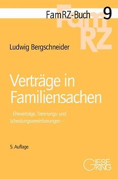 Verträge in Familiensachen