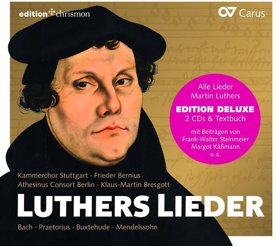 Luthers Lieder. Alle Lieder Martin Luthers [Audio CD]