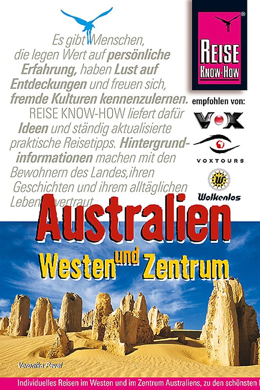Australien. Westen und Zentrum