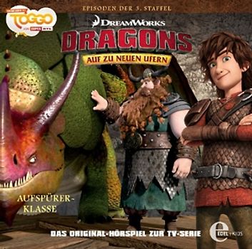 Dragons-Auf Zu Neuen Ufern - (24)Hörspiel z.TV-Serie-Aufspürer-Klasse [Audio CD]