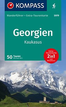 KOMPASS Wanderführer Georgien, Kaukasus, 50 Touren mit Extra-Tourenkarte