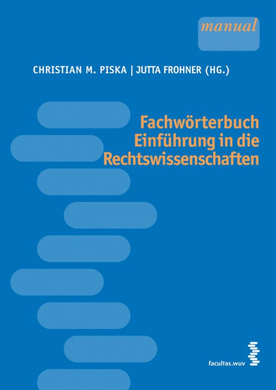 Fachwörterbuch Einführung in die Rechtswissenschaften