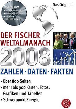 Der Fischer Weltalmanach 2008 mit CD-ROM