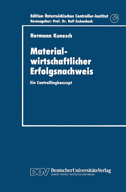 Materialwirtschaftlicher Erfolgsnachweis
