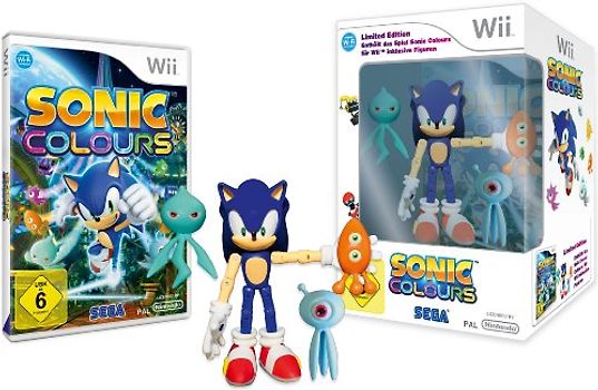 Sonic Colours [Limited Edition inkl. Figur] Nintendo Wii
