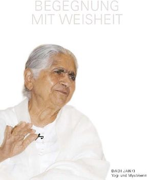 Begegnung mit Weisheit