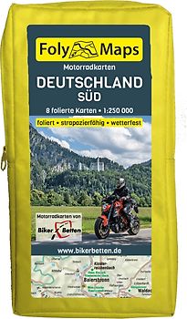 FolyMaps Motorradkarten Deutschland Süd