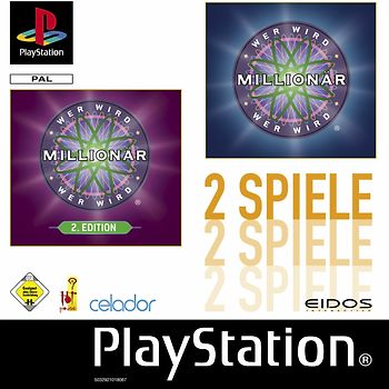 Wer wird Millionär /  Wer wird Millionär 2. Edition [2 Discs] PlayStation 1